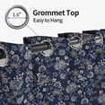 thumbnail image 6 of Tchckioa Print Floral Blackout Curtains for Living Room,Thermal Insulated Grommet Window Drapes,42x63 inch,2 Panels, 6 of 9