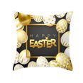 thumbnail image 1 of Etsjal Happy Easter Pillow Case Polyester Printed Sofa Throw Cushion Home Decor, 1 of 1