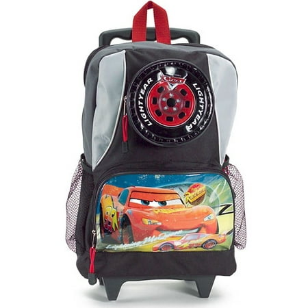Lightning McQueen of "Cars" Roller Backpack