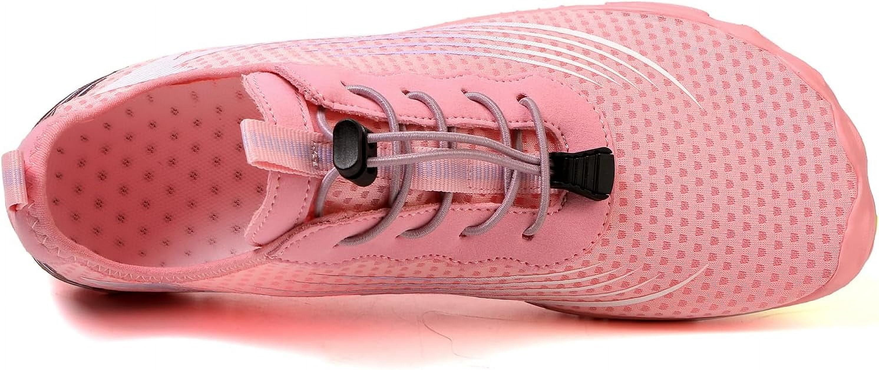 Hiking Barefoot Footwear Womens Breathable & Non-Slip Athletic Footwear Wide Toe Beach Water Shoes