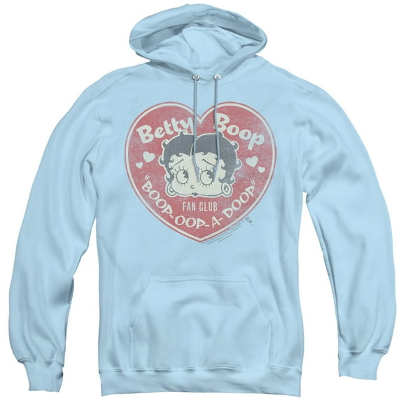 Betty Boop - Fan Club Heart - Pull-Over Hoodie - Small