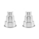 thumbnail image 1 of Advancent Molde para hornear pasteles de 3 niveles, molde para cupcakes de varios niveles, fiesta de bodas, accesorios de panadería para el hogar, Medio 2piezas Advancent CBP367034, 1 of 6