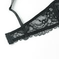 thumbnail image 6 of Women's Demi Lace Bra Unpadded Underwire Bra Sheer Sexy Bras, 6 of 7