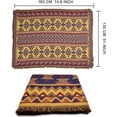 thumbnail image 6 of Boho Throw Blankets Reversible Woven Blankets Cover Hippie for Couch Bed Recliner Sofa Bohemian Tapestry Colorful Furniture Protector Cover for Home Décor, Astrology, Double Side 50"x70", 6 of 9