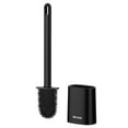 thumbnail image 2 of MR.SIGA Toilet Brush and Holder Set, Wall Mounted Toilet Bowl Brush, Compact Toilet Scrub Brush with Holder for Bathroom, Black, 1 Pack, 2 of 8