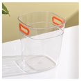 thumbnail image 2 of Transparent Small Trash Cans Lightweight Trash Container for Kitchen Bathroom Bedroom, 2 of 3