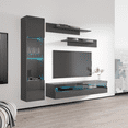 thumbnail image 3 of Fly G 35TV Wall Mounted Floating Modern Entertainment Center, 3 of 5