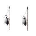 thumbnail image 2 of Cat Teaser 2Pcs Halloween Cat Toys Interactive Cat Toy Cat Teasing Stick Halloween Themed Cat Toy Multifunctional Cat Wand Toy Cat Toy Stick Funny Cat Pet Toy Launcher Cat Stick Kitten, 2 of 5