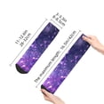 thumbnail image 4 of Pofeuu Purple Bubble Abstract Art Print 30cm Socks, Adult Running Hiking Socks for Youth and Adult, 4 of 7