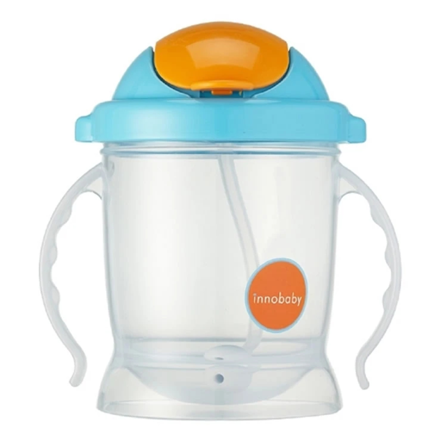 Innobaby Sippin' Smart EZ Flow Straw Sippy Cup Blue