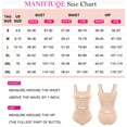 thumbnail image 7 of MANIFIQUE Womens' Waist Trainer Tummy Control Shapewear Bodysuit Top, 7 of 7