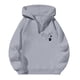 thumbnail image 3 of WILLBEST Sudaderas En Pareja Sudadera con Capucha Casual con Estampado De Cachorro Adorable para Otoño e Invierno Moda Cómoda Sudadera Holgada Mediana​​, 3 of 4