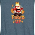thumbnail image 3 of Inside Out - Fired Up - Women's Racerback Tank Top, 3 of 5