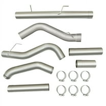 Kojem 5" Stainless Steel Turbo-back Muffler Exhaust Pipes for 2007-2012 Dodge Ram Cummins Diesel 6.7L