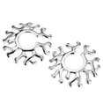 thumbnail image 2 of Bijoux de Corps en Acier Inoxydable à Enfiler Ajustables, 2 of 7