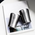 thumbnail image 3 of RKSTN Cups Style Coffee Cup Retro Industrial Style 304 Stainless Steel Cup Camping Metal Cup, 3 of 5