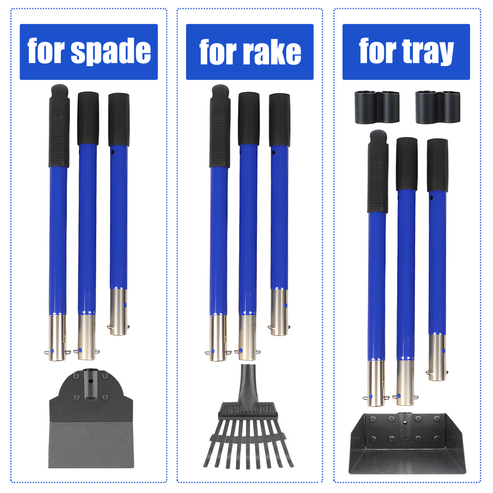 Lanney Heavy Duty Pooper Scooper Set with Rake and Tray photo 5