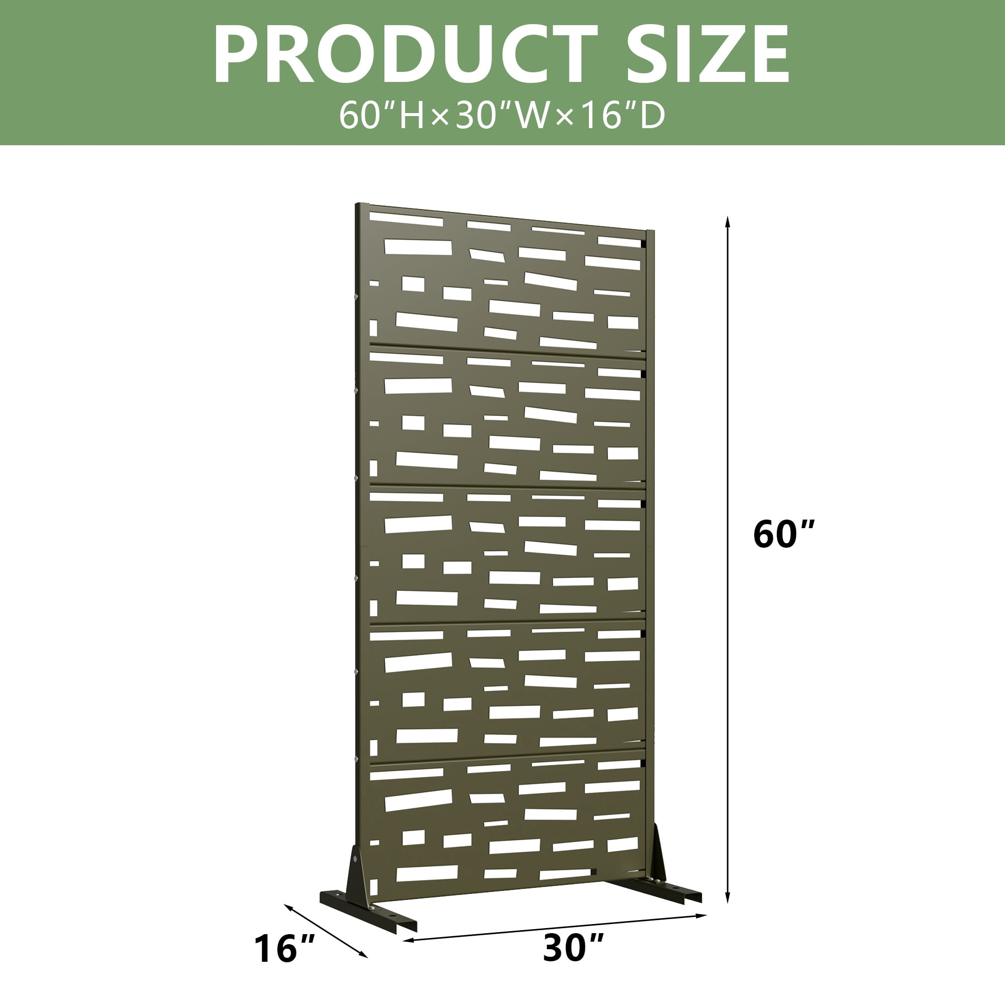 Metal Outdoor Privacy Screen