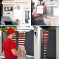 thumbnail image 3 of Sistema inalámbrico de intercomunicación con timbre con vídeo IP, monitor WiFi de 7 pulgadas con cámara de puerta HD de metal (alimentación por cable), videoportero con grabación de tarjeta 32G, aplic, 3 of 5