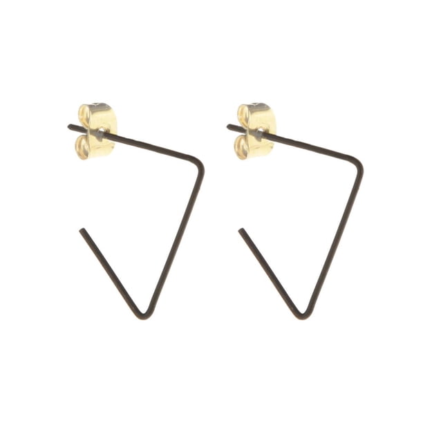 Pendientes ,moda punk,Pendientes Ajustables,Moda Geométrica,Joyas Salvador Pendientes Triangulo