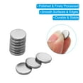 thumbnail image 4 of 10mm Steel Disc, 100Pcs Round Metal Stamping Blanks Tags Circle Stainless Steel Strike Plate DIY, 4 of 7