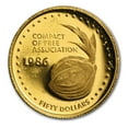 thumbnail image 2 of 1986 Marshall Islands $50 Gold Compact Proof, 2 of 2