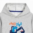 thumbnail image 5 of Zuwimk Boys And Girls 2-Piece Graphic Print Hoodie Jogger Set, Athletic Outfits Elastic Waistband, Big Boy Girls Toddler Activewear(T031-Grey), 5 of 5