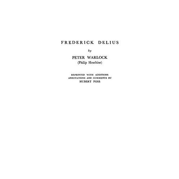 Frederick Delius