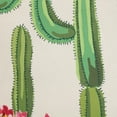 thumbnail image 2 of Outdoor Decor Tropical Cactus Print Decorative Pillow 18 x 18 in Multi, 2 of 3
