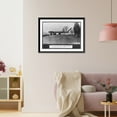 thumbnail image 3 of Historic Framed Print, The Hale mansion. East view from the walled garden, 17-7/8" x 21-7/8", 3 of 9