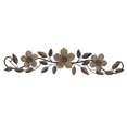 thumbnail image 1 of Stratton Home Decor Rustic Floral Scroll Over the Door Wall Wooden Crest, 1 of 4