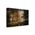 thumbnail image 2 of Trademark Fine Art 'Fall In The Pines' Canvas Art by Bill Makinson, 2 of 3