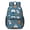 Basketball and Whistle, variant on Basketball and Whistle Blue Pattern 17" School Backpacks for Teens,Waterproof Oxford Fabric,S-Shape Padded Straps for School,Travel,Hiking,Camping