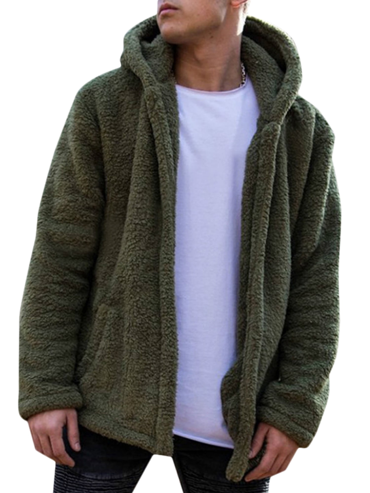 bear fur hoodie