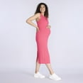 thumbnail image 4 of Maternity Motherhood® Racerback Tank Dress Color: Cyclamen Size: XXL-MAT, 4 of 4