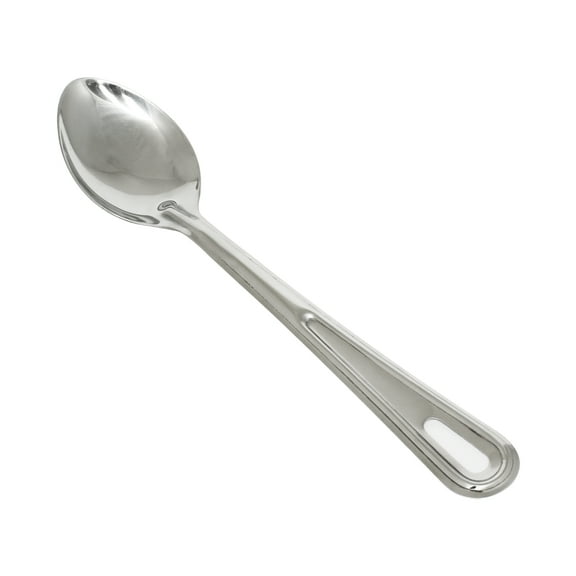 Excellante 13" solid basting spoon, stainless steel handle, comes in each