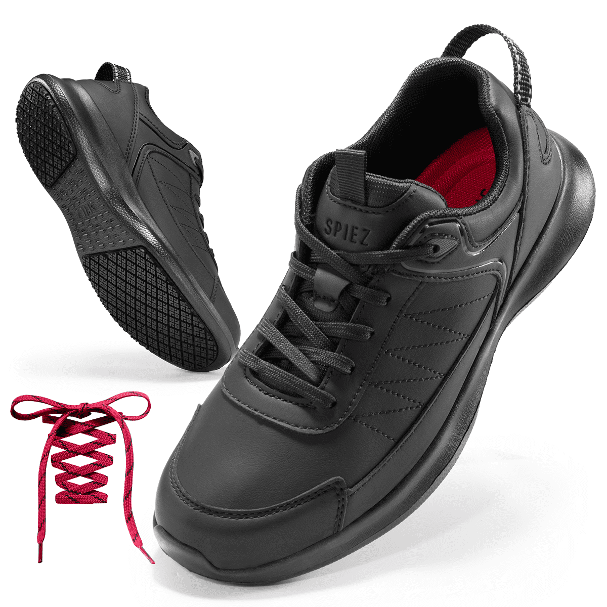 Spiez Women's Slip Resistant Sneakers SPIEZ Women's Non Slip