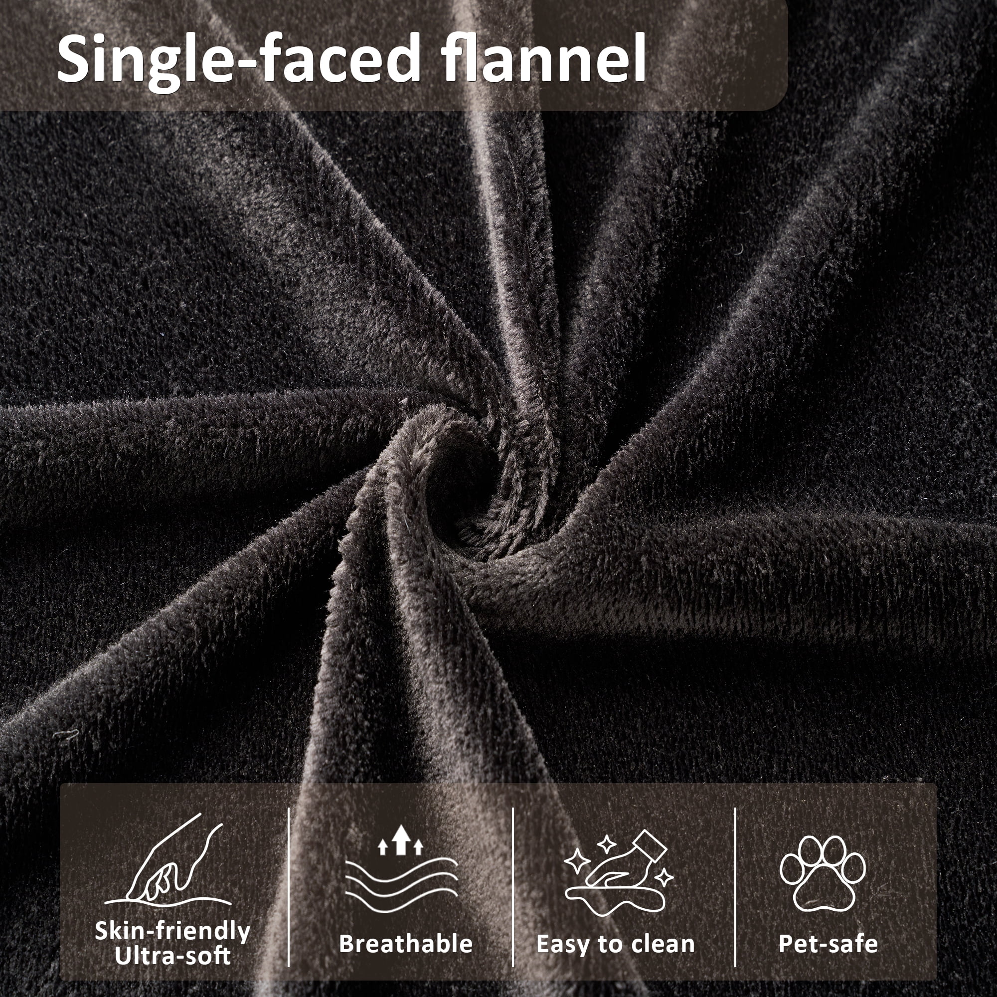 Vcatnet 59" Oversized Bean Bag Chair for Adults with Ottoman Giant Bean Bag Sofa Couch with Memory Foam Upholstered Lazy Floor Sofa for Living Room Bedroom, Black