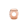 thumbnail image 2 of 925 Sterling Silver Rose Gold Engraved "Mom" & "Thank You for Being There" Openwork Heart Bead for Bracelet Charms Bangle Pendant Jewelry, 2 of 4