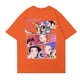 thumbnail image 3 of Pop cazadora para niña Demon Hunters Boys Girls Fashion Round-Neck Group Panels T Shirt （Saffron）, 3 of 4