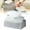 C, variant on Simple Pu Leather Tissue Box The Tissue Box Is Designed Reasonably and Suitable for Various Sizes of Tissue Bags. It Can Be Conveniently Placed on The Desktop to The S, Home Textile Storage