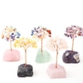 thumbnail image 4 of Toystoory Base de árbol de Chakra, cristal natural hecho con centro de gravedad estable y bajo, hogar, decoración del hogar, oficina Decoración del hogar, 4 of 6