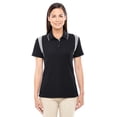 thumbnail image 1 of Polo DRYTEC20™ Performance Colorblock para mujer NEGRO/ GRIS HTHR L Devon & Jones DG180W, 1 of 1