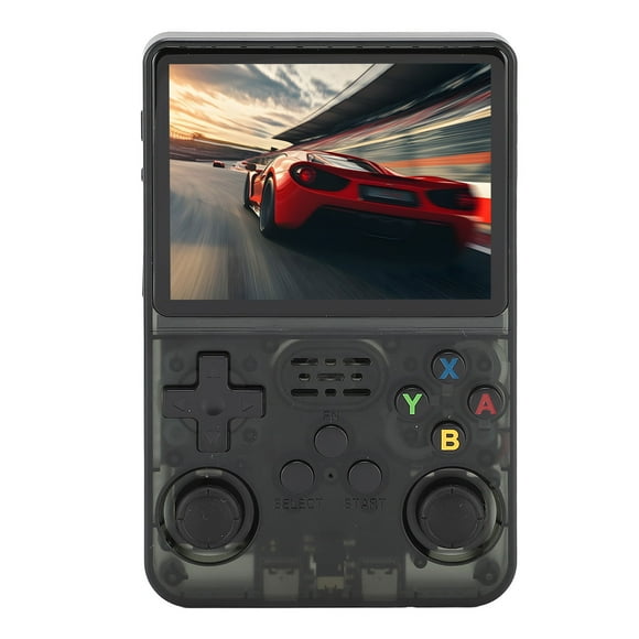 Handheld Game Player, 3.5 Inch IPS Screen Handheld Game Console Wide Viewing Angle for Leisure Time 32G+128G