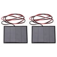 thumbnail image 1 of 2X 1.5W 12V Mini Chargeur de Module de Petite Cellule de Panneau Solaire avec le Fil de 1M, 1 of 7