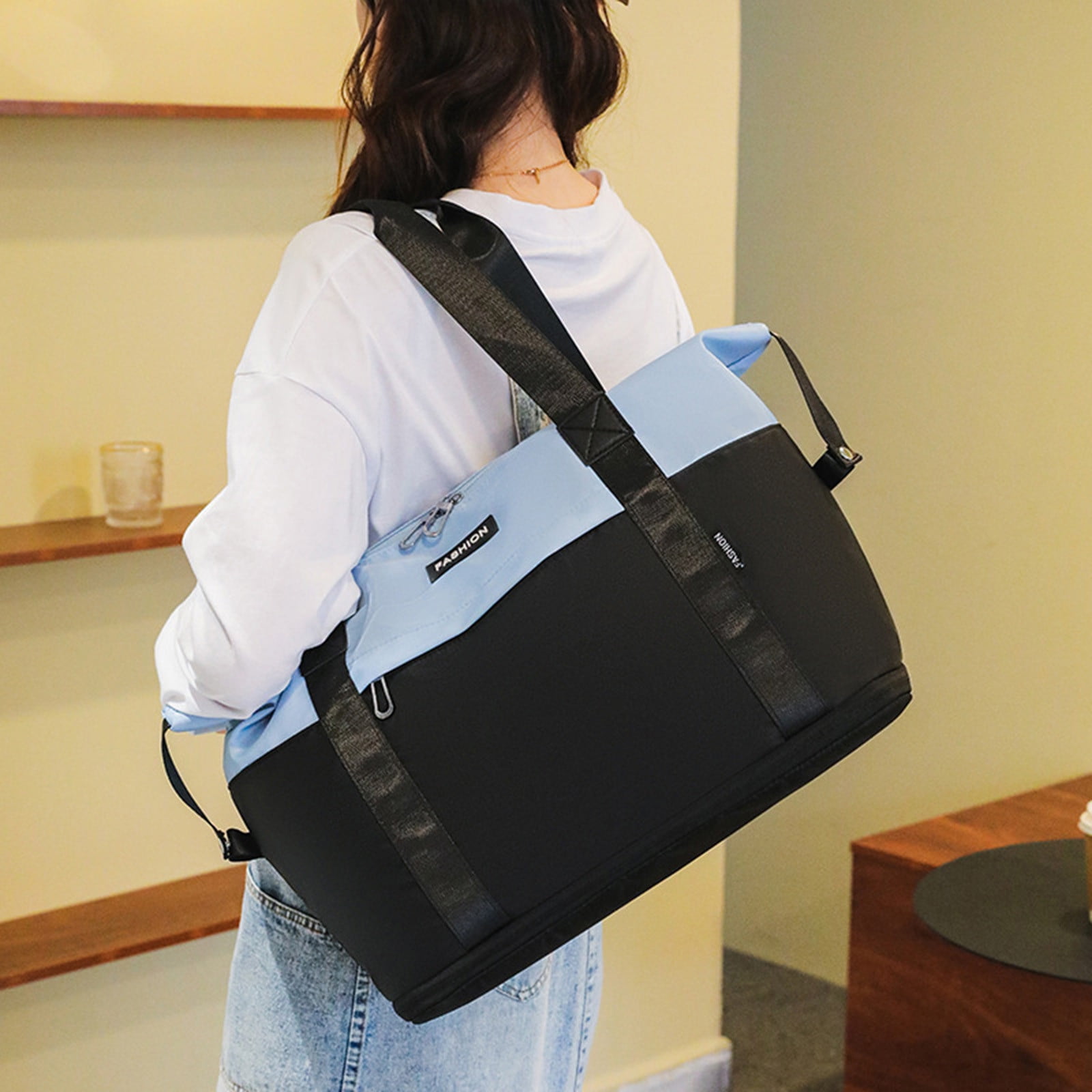 UDIYO Duffel Bags Wear Resistant Smooth Zipper Reusable Gym Bag Sports  Travel Duffel Bags for Training  Walmartcom