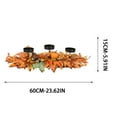 thumbnail image 3 of PuSpu Home Decoration Christmas Three-legged Candlestick Home Desktop Candlestick Rattan Garland Decoration Party Matching Ornaments Holiday Products, 3 of 7