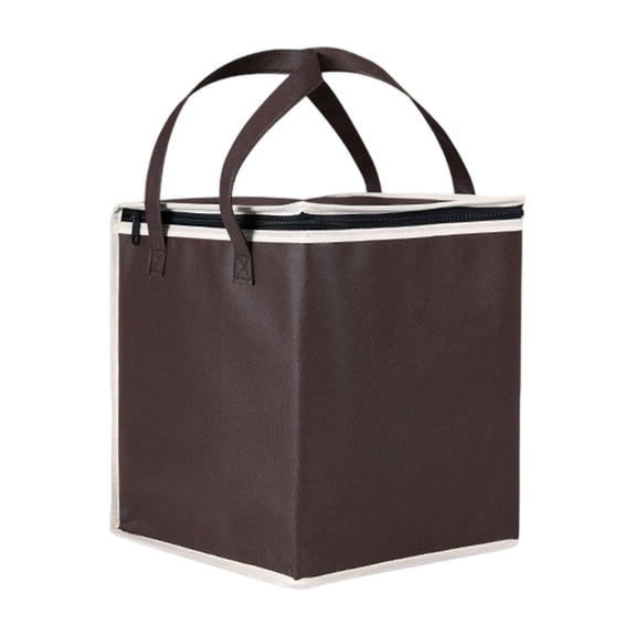 Insulated Cake Bag | Oimcto Non-Woven Portable Cooler with Zipper, Aluminum Foil Thermal Bag for Cake, Pizza & Catering (35X35X40Cm)