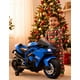 thumbnail image 1 of Moto Eléctrica Infantil 12V Tipo Deportiva con Ruedas de Entrenamiento Desmontables | Motocicleta Roja para Niños 3-6 Años, Luces LED, USB, Música y Marcha Reversible, 1 of 1