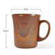 thumbnail image 2 of Jujube Wood Mug, 2pcs Wooden Tea Cup Coffee Beer Mugs Cup Set Handmade Japanese Sake Tea Cups Bamboo Cup With Handle For Gift Home Office Traveling, 2 of 5